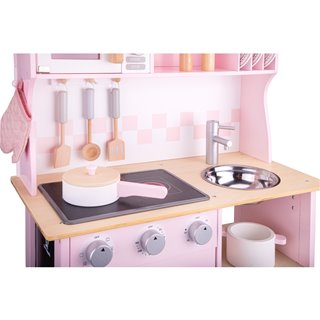 New Classic Toys - Kitchenette - Modern - Electric Cooking - Pink